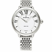 Eterna Lady Eterna Quartz white steel