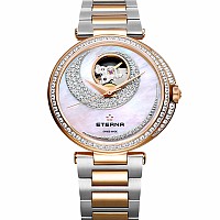 Eterna Grace Open Art white steel gold diamonds