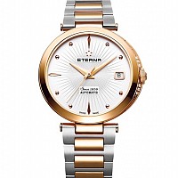 Eterna Grace Three-Hands white steel