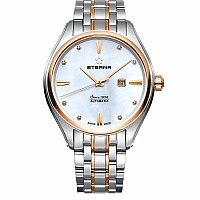 Eterna Avant-Garde Date 34 white steel