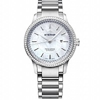 Eterna Tangaroa Lady white steel diamond