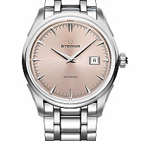 Eterna 1948 Legacy Date Champagne steel