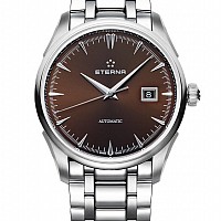 Eterna 1948 Legacy Date Brown steel