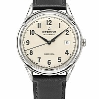 Eterna Heritage 1948 For Him Automatic arabic white leather