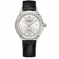 Eterna Heritage 1948 For Her Automatic silver leather