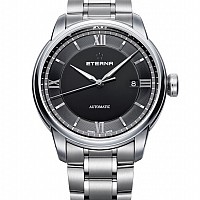 Eterna Adventic Date black steel