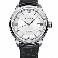 Eterna Adventic Date white leather