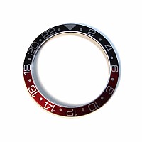 Steinhart vložka lunety hliníková pro GMT Ocean 1 Black/Red
