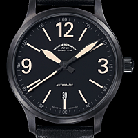 Mühle-Glashütte Terranaut III Trail Schwarz