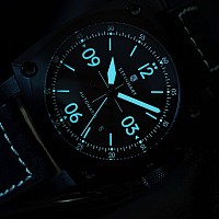 Steinhart AVIATION Automatik black DLC