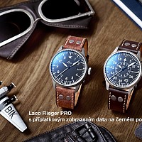 Laco Flieger Stuttgart Pro 43 Handaufzug