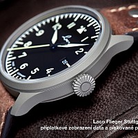 Laco Flieger Stuttgart Pro 43 Handaufzug