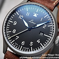 Laco Flieger Stuttgart Pro 43 Handaufzug