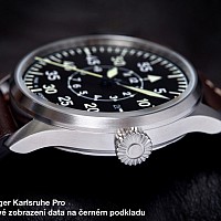 Laco Flieger Karlsruhe Pro 37 Handaufzug