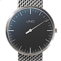 Botta-Design UNO Quartz Anniversary 40 mm Pearl Black