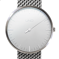 Botta-Design UNO Quartz Anniversary 40 mm Pearl White