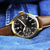 Steinhart Nav B-Uhr 44 Handaufzug Bronze