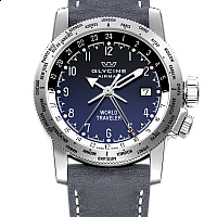 Glycine Airman World Traveler 3939.18.LB8B