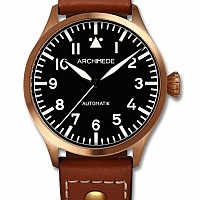 Archimede Pilot 39 Bronze Automatik