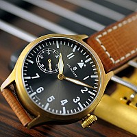 Steinhart Nav B-Uhr 47 Handaufzug Bronze