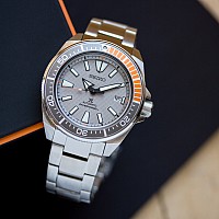 Seiko Samurai SRPD03K1 Dawn Grey Series