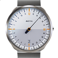 Botta-Design UNO 24 Titan White-Orange Quartz