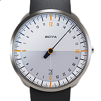 Botta-Design UNO 24 Titan White-Orange Quartz