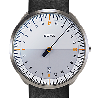 Botta-Design UNO 24 Titan White-Orange Quartz