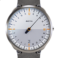 Botta-Design UNO 24 Titan White-Orange Quartz