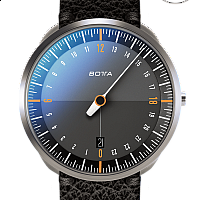 Botta-Design UNO 24 Titan Black-Orange Quartz