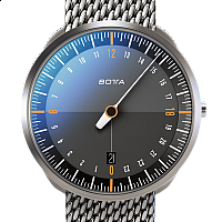 Botta-Design UNO 24 Titan Black-Orange Quartz