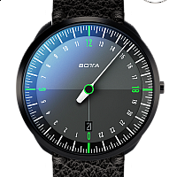 Botta-Design UNO 24 Titan Black Edition Green Quartz