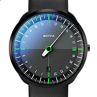 Botta-Design UNO 24 Titan Black Edition Green Quartz