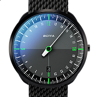 Botta-Design UNO 24 Titan Black Edition Green Quartz