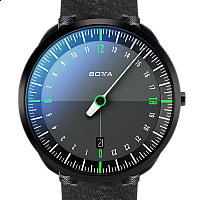 Botta-Design UNO 24 Titan Black Edition Green Quartz