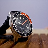 Squale 50 Atmos black Domed