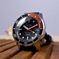 Squale 50 Atmos black Domed