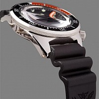 Squale 50 Atmos black Domed