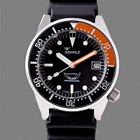 Squale 50 Atmos black Domed