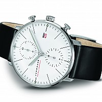 Junghans Max Bill Chronoscope 100 Jahre Bauhaus 027/9900.02