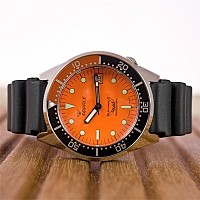 Squale 50 Atmos orange domed