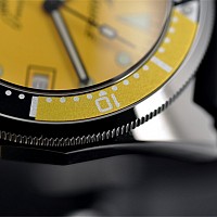 Squale 50 Atmos yellow domed