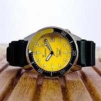 Squale 50 Atmos yellow domed