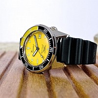 Squale 50 Atmos yellow domed