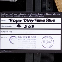 Evant Tropic Diver Fume Blue KOMISE 420190015