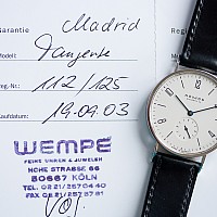 Nomos Tangente Wempe 125 LE KOMISE 420190021