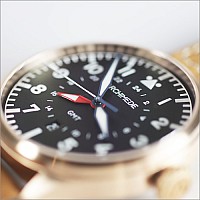 Archimede Pilot 42 GMT Bronze