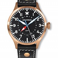 Archimede Pilot 42 GMT Bronze