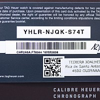 TAG Heuer Carrera CAR2A5A KOMISE 420190030