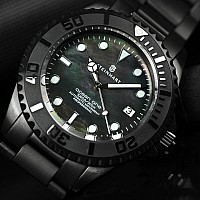 Steinhart OCEAN 42 black DLC Perlmutt